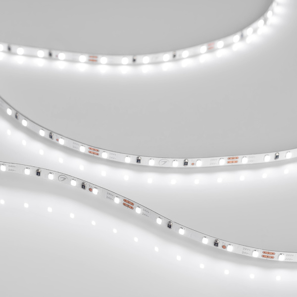 Лента MICROLED-5000L 24V White5500 4mm (2216, 120 LED/m, LUX) (Arlight, 5.4 Вт/м, IP20)