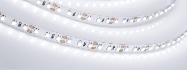 Лента RT 2-5000 12V White6000 2x (3528, 600 LED, LUX) (Arlight, 9.6 Вт/м, IP20)