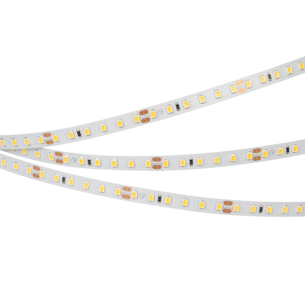 Лента UL-A120-8mm 24V Warm3000 (9.6 W/m, IP20, 5m) (Arlight, 7 лет)