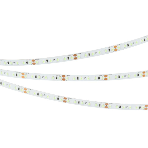 Лента RT-A120-8mm 24V Mint Blue (9.6 W/m, IP20, 5m) (Arlight, -)