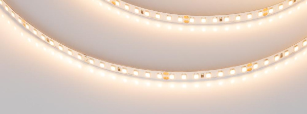 Лента UL-A140-8mm 24V Warm2700 (10 W/m, IP20, 5m) (Arlight, 7 лет)