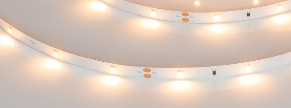 Лента RT-A30-8mm 24V Warm2400 (2.9 W/m, IP20, 2835, 5m) (Arlight, Открытый)