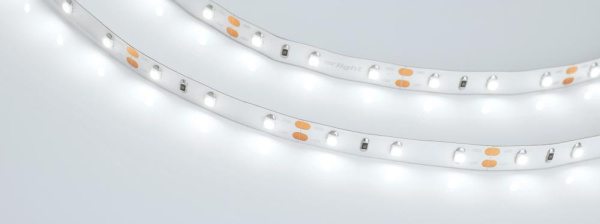 Лента RT 2-5000 12V White6000 (3528, 300 LED, LUX) (Arlight, 4.8 Вт/м, IP20)