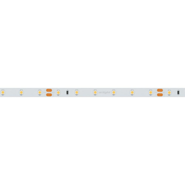 Лента RT 2-5000 24V Warm3000 (3528, 300 LED, LUX) (Arlight, 4.8 Вт/м, IP20)