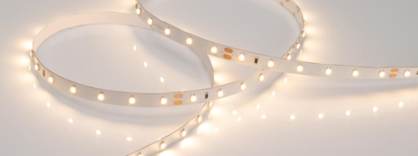 Лента RT 2-5000 24V Warm3000 (3528, 300 LED, LUX) (Arlight, 4.8 Вт/м, IP20)