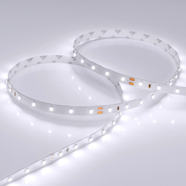Лента RT 2-5000 24V White6000 (3528, 300 LED, LUX) (Arlight, 4.8 Вт/м, IP20)