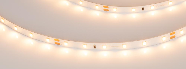 Лента RT-A60-8mm 24V Warm2400 (7.2 W/m, IP20, 2835, 5m) (Arlight, Открытый)
