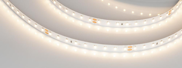Лента RT-A90-10mm 24V Warm3000 (4.8 W/m, IP20, 2835, 5m) (Arlight, высок.эфф.200 лм/Вт)