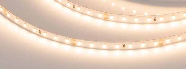 Лента UL-A98-8mm 24V Warm2700 (10 W/m, IP20, 2835, 5m) (Arlight, 7 лет)