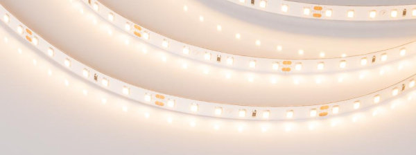 Лента RT 2-5000 24V Warm2700 1.6x (2835, 490 LED, PRO) (Arlight, 10 Вт/м, IP20)