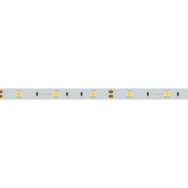 Лента RT 2-5000 12V Warm2700 (5060, 150 LED, LUX) (Arlight, 7.2 Вт/м, IP20)