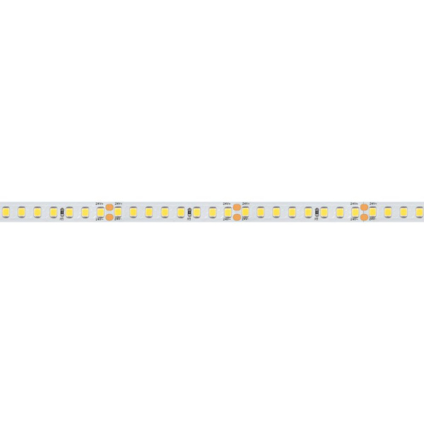 Лента RT 2-5000 24V Warm3500 2x (2835, 160 LED/m, LUX) (Arlight, 12 Вт/м, IP20)