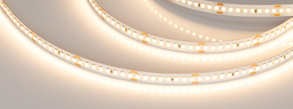 Лента RT-A192-10mm 24V Warm2700 (17.6 W/m, IP20, 2835, 5m) (Arlight, высок.эфф.150 лм/Вт)