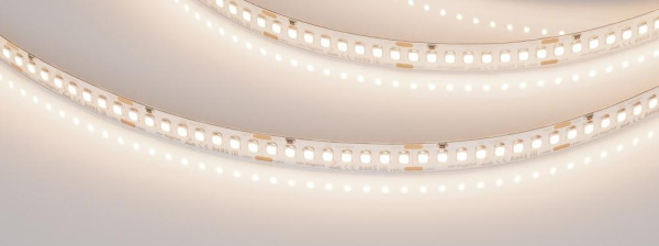 Лента UL-A200-10mm 24V Warm3500 (20 W/m, IP20, 5m) (Arlight, высок.эфф.150 лм/Вт)