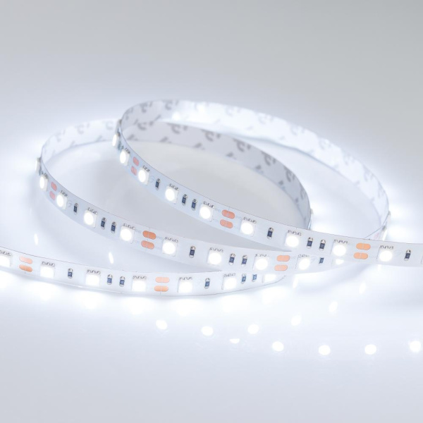 Лента RT 2-5000 12V Cool 8K 2x (5060, 300 LED, LUX) (Arlight, 14.4 Вт/м, IP20)