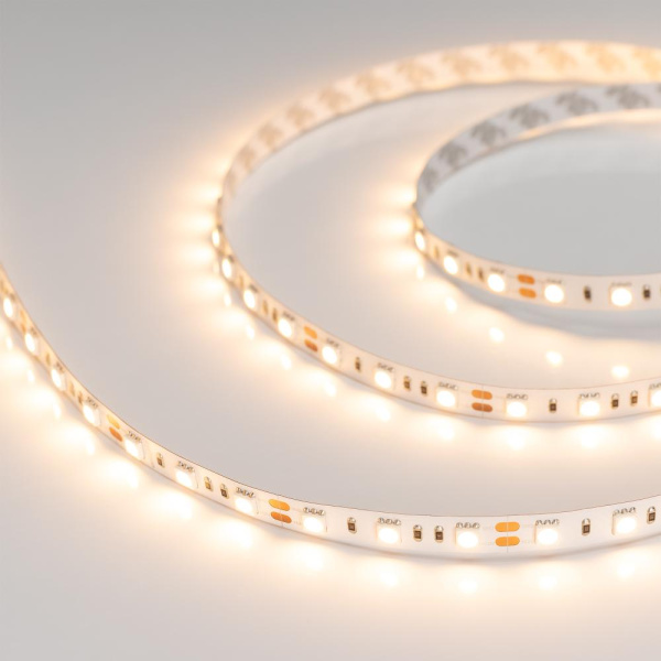 Лента RT 2-5000 12V Warm2400 2x (5060, 300 LED, LUX) (Arlight, 14.4 Вт/м, IP20)