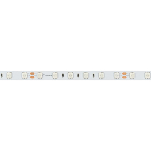 Лента RT-B60-10mm 24V Red (14.4 W/m, IP20, 5060, 5m) (Arlight, Открытый)