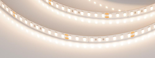 Лента ULTRA-C126-10mm 24V Warm3500 (14.4 W/m, IP20, 5630, 5m) (Arlight, высок.эфф.200 лм/Вт)