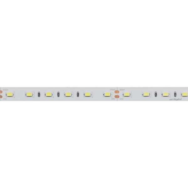 Лента ULTRA-5000 24V White6000 2xH (5630, 300 LED, LUX) (Arlight, 27 Вт/м, IP20)
