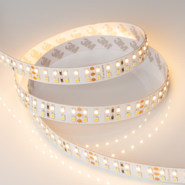 Лента RT 2-5000 24V White-MIX 2x2 (3528, 1200 LED, LUX) (Arlight, Изменяемая ЦТ)