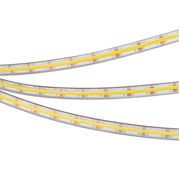 Лента герметичная COB-PS-X640-12mm 24V White-MIX (23 W/m, IP67, CSP, 5m) (Arlight, Изменяемая ЦТ)