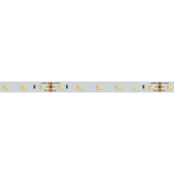 Лента RT 6-5000 24V White-MIX 2x (3528, 120 LED/m, LUX) (Arlight, 9.6 Вт/м, IP20)