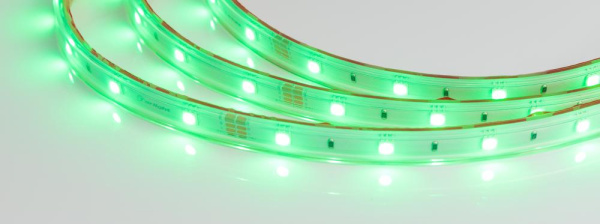 Лента RTW 2-5000PS 24V RGB (5060, 150 LED, LUX) (Arlight, 7.2 Вт/м, IP67)