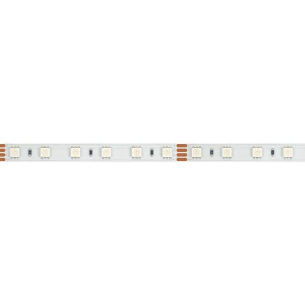 Лента RT 2-5000-50m 24V RGB 2x (5060, 60 LED/m, LUX) (Arlight, 14.4 Вт/м, IP20)