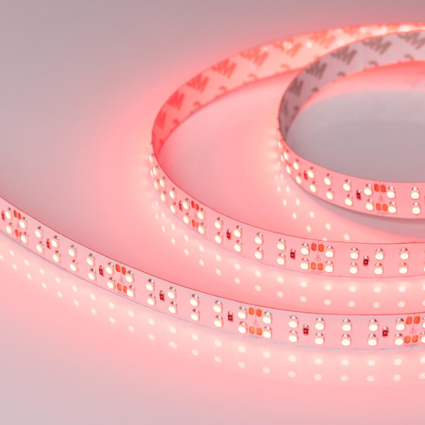 Лента RT 2-5000 24V Red 2x2 (3528, 1200 LED, LUX) (Arlight, 19.2 Вт/м, IP20)