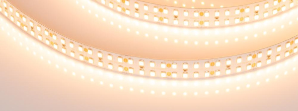 Лента RT-A320-15mm 24V Warm2400 (24 W/m, IP20, 2835, 5m) (Arlight, высок.эфф.150 лм/Вт)