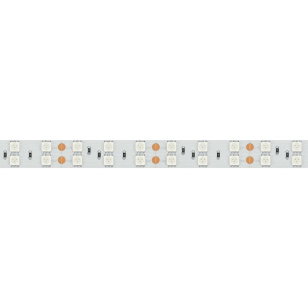 Лента RT 2-5000 24V Red 2x2 (5060, 600 LED, LUX) (Arlight, 26 Вт/м, IP20)