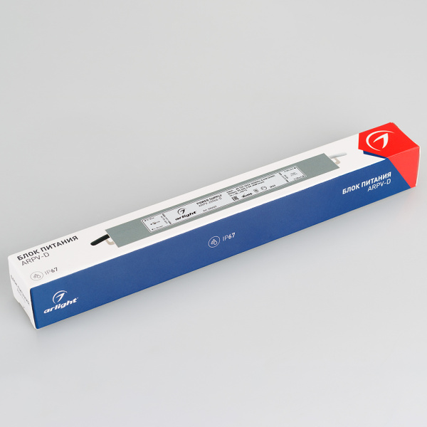 Блок питания ARPV-12060-D (12V, 5A, 60W) (Arlight, IP67 Металл, 3 года)