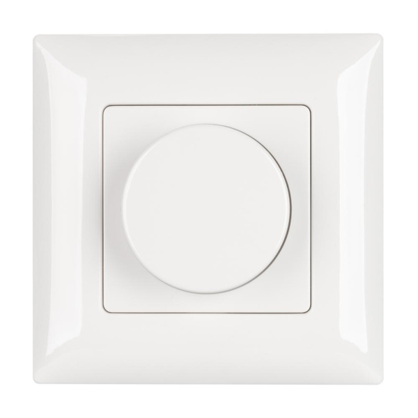 Панель SMART-P14-DIM-P-IN White (230V, 1.5A, 0/1-10V, Rotary, 2.4G) (Arlight, IP20 Пластик, 5 лет)