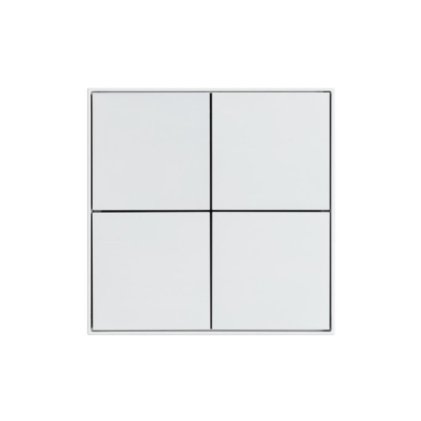 INTELLIGENT ARLIGHT Кнопочная панель KNX-304-23-IN White (BUS, Frame) (IARL, IP20 Металл, 2 года)