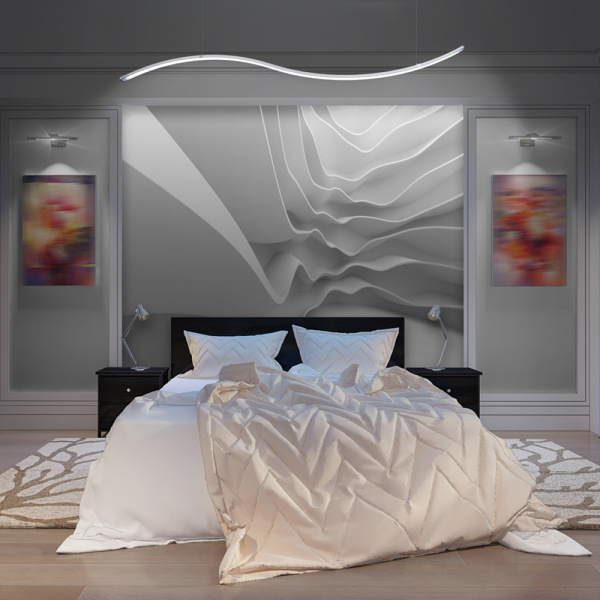 Профиль ARH-WAVE-2000 WHITE (Arlight, Алюминий)