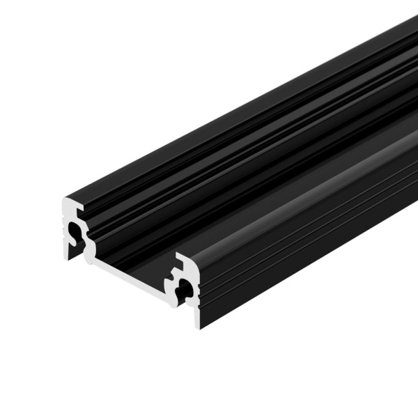 Профиль TOP-SURFACE-2000 BLACK (K13, P15) (Arlight, Алюминий)