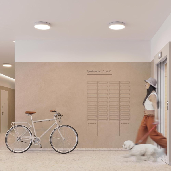 Светильник IM-FLOWER-EMERGENCY-3H-R410-32W Day4000-MIX (WH, 110 deg, 230V) (Arlight, IP54 Пластик, 2 года)