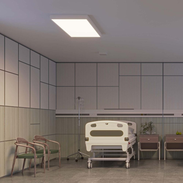 Панель IM-EMERGENCY-1.5H-S600x1200-53W Day4000 (WH, 120 deg, 230V) (Arlight, IP40 Металл, 2 года)