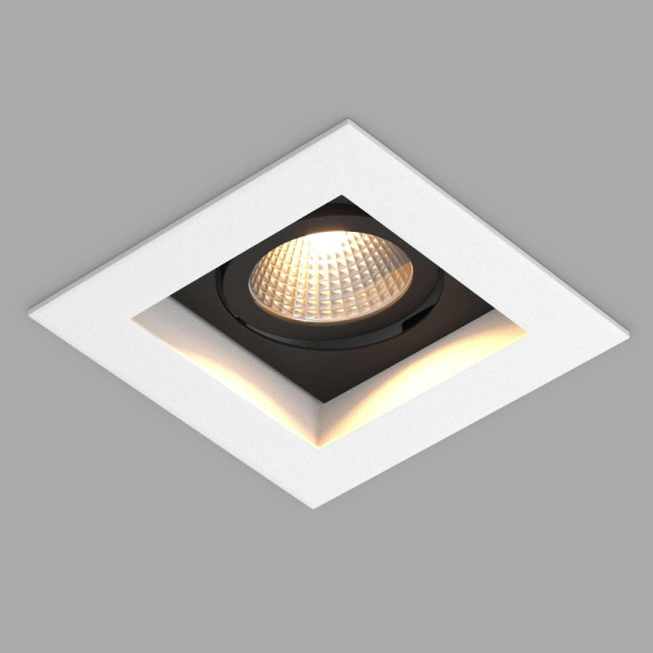 Светильник CL-KARDAN-S102x102-9W Warm (WH-BK, 38 deg) (Arlight, IP20 Металл, 3 года)