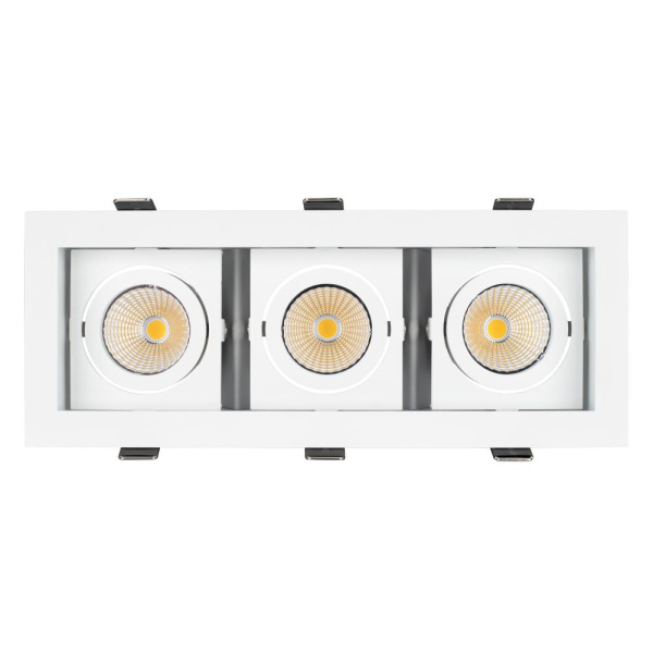 Светильник CL-KARDAN-S260x102-3x9W White (WH, 38 deg) (Arlight, IP20 Металл, 3 года)