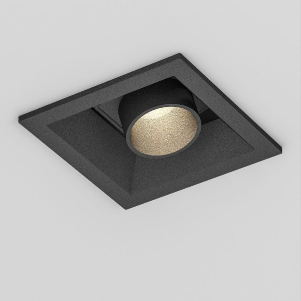 Светильник MS-ORIENT-BUILT-TURN-TC-S67x67-3W Warm3000 (BK-BK, 30 deg, 230V) (Arlight, IP20 Металл, 5 лет)