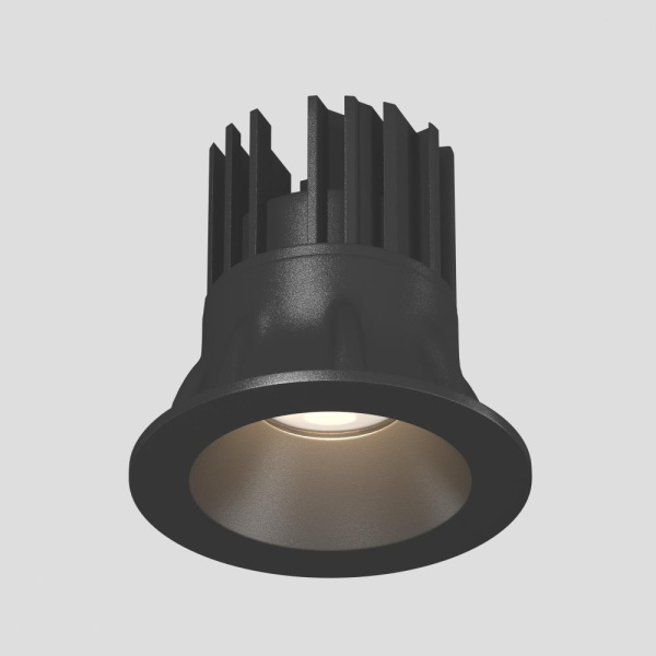 Светильник MS-ATOLL-BUILT-R86-10W Warm3000 (BK, 60 deg, 230V) (Arlight, IP54 Металл, 5 лет)