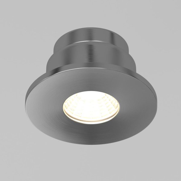 Светильник MS-GLORY-BUILT-R54-5W Warm3000 (NI, 60 deg, 230V) (Arlight, IP54 Металл, 5 лет)