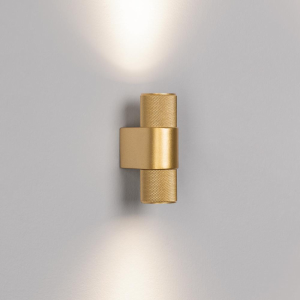 Светильник SP-SPICY-WALL-MINI-TWIN-S104x39-2x3W Day4000 (GD, 40 deg, 230V) (Arlight, IP20 Металл, 3 года)