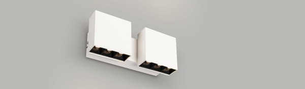 Светильник SP-LEGACY-S200x85-2x6W Warm3000 (BK, 16 deg) (Arlight, IP20 Металл, 3 года)