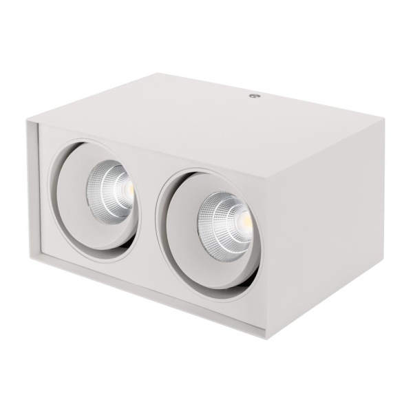 Светильник SP-CUBUS-S100x200WH-2x11W Warm White 40deg (Arlight, IP20 Металл, 3 года)