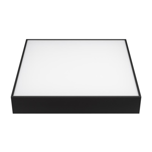 Светильник SP-QUADRO-S400x400-40W Warm3000 (BK, 120 deg, 230V) (Arlight, IP40 Металл, 3 года)