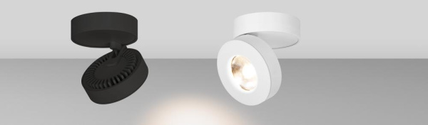 Светильник SP-MONA-SURFACE-R100-12W Warm3000 (WH, 24 deg) (Arlight, IP40 Металл, 3 года)