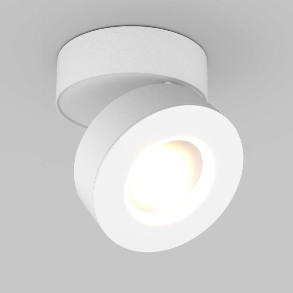 Светильник SP-MONA-SURFACE-R100-12W White5000 (WH, 24 deg) (Arlight, IP40 Металл, 3 года)