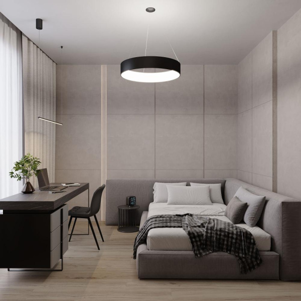 Светильник SP-TOR-RING-HANG-R460-33W Warm3000 (BK, 120 deg) (Arlight, IP20 Металл, 3 года)